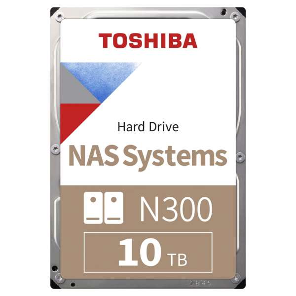 Toshiba N300 NAS - Festplatte - 10 TB - intern - 3.5" (8.9 cm)