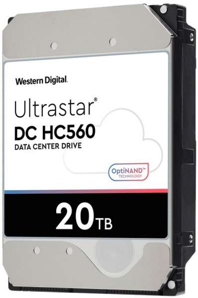 WD Ultrastar DC HC560 - Festplatte - 20 TB - intern - 3.5" (8.9 cm)
