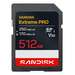 SanDisk Extreme PRO - Flash-Speicherkarte - 512