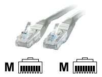 ROLINE Patch-Kabel - RJ-45 (M) - RJ-45 (M) - 5 m - UTP - ( Kategorie 6 ) - Grau