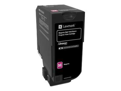 Lexmark Hohe Ergiebigkeit - Magenta - original
