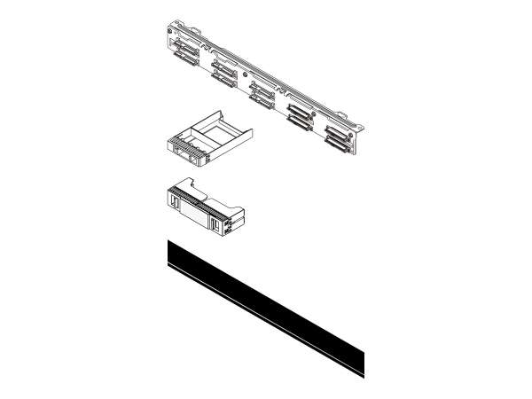 Lenovo Server 10 x 2.5" SAS/SATA Backplane-Kit