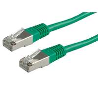 ROLINE Patch-Kabel - RJ-45 (M) - RJ-45 (M) - 3 m - FTP - ( Kategorie 5e ) - grün