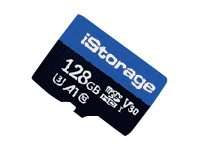 iStorage Flash-Speicherkarte - 128 GB - A1 / Video Class V30 / UHS-I U3 / Class10 - microSDHC (Packu
