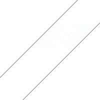 Brother TZe-145 - Standard-Klebstoff - weiß auf durchsichtig - Rolle (1,8 cm x 8 m)