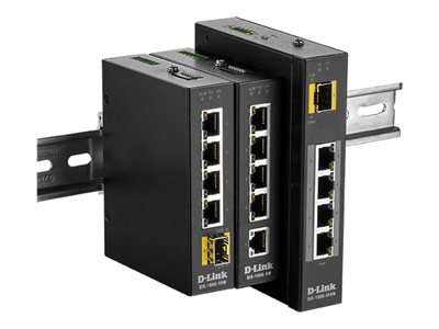 D-Link DIS 100G-5PSW - Switch - unmanaged - 4 x 10/100/1000 (PoE+)