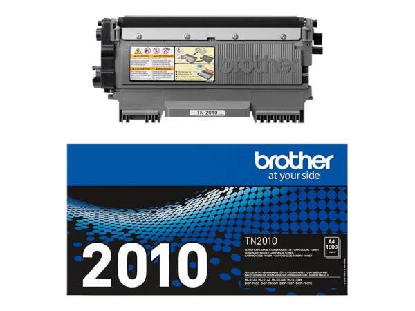 Brother TN2010 - Schwarz - original - Tonerpatrone