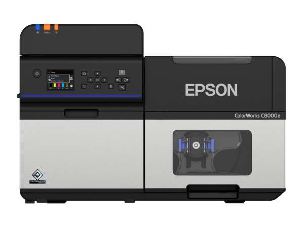 Epson ColorWorks C8000e (BK) - Etikettendrucker - Farbe - Tintenstrahl - Rolle (11,2 cm)