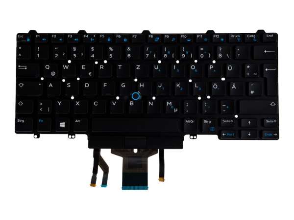 Dell Origin Storage - Ersatztastatur Notebook - hinterleuchtet