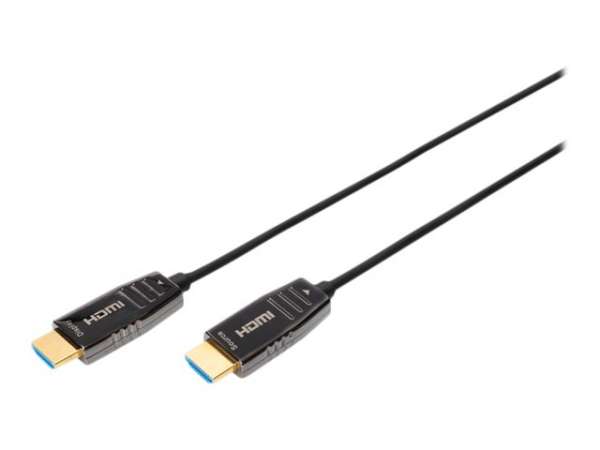 DIGITUS HDMI AOC Hybrid Glasfaserkabel, UHD 8K, 15 m
