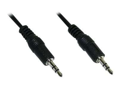 InLine Klinke Kabel - 3,5mm Stecker / Stecker - Stereo - 0,3m