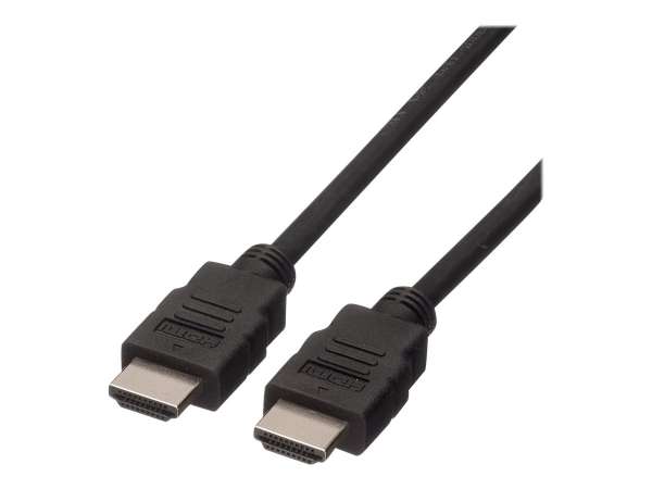 ROLINE Green - Highspeed - HDMI-Kabel mit Ethernet - HDMI männlich zu HDMI männlich - 2 m - abgeschi
