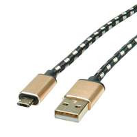 ROLINE Gold - USB-Kabel - USB (M) zu Micro-USB Typ B (M)