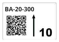 Brother Weiß - 70 x 110 mm 260 Etikett(en) (1 Rolle(n)