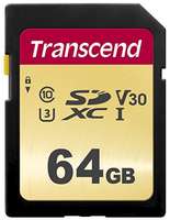 Transcend 500S - Flash-Speicherkarte - 64 GB