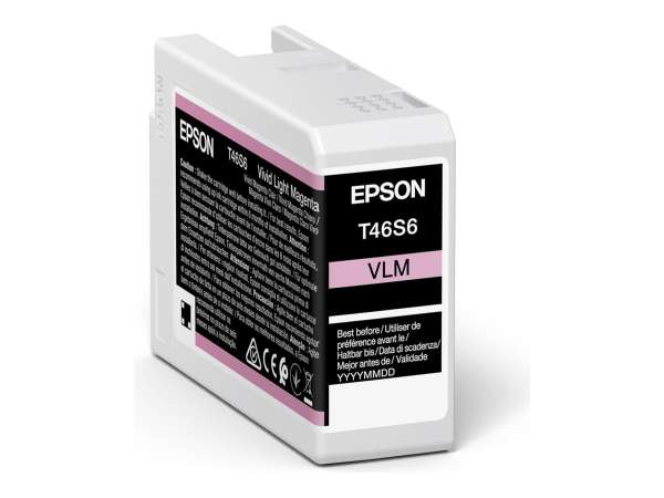 Epson T46S6 - 25 ml - Vivid Light Magenta - original