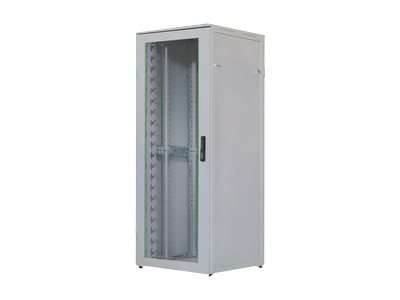 DIGITUS Professional varioFLEX DN-19 42U-8/10-V - Schrank Netzwerkschrank - Hellgrau, RAL 7035 - 42H