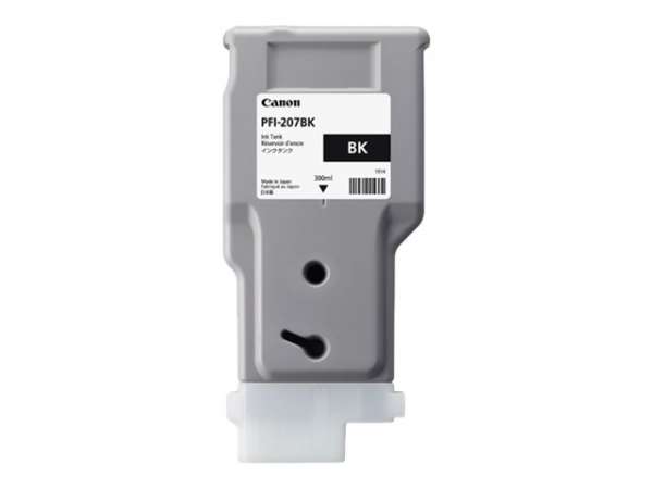 Canon PFI-207 BK Druckerpatrone e Original Schwarz - Original - Tintenpatrone