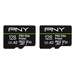 PNY PRO Elite Prime - Flash-Speicherkarte - 128 GB - A2 / Video Class V30 / UHS-I U3 / Class10 - mic