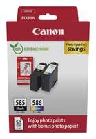 Canon PG-585/CL-586 Photo Value Pack - 2er-Pack - Schwarz, Farbe (Cyan, Magenta, Gelb)