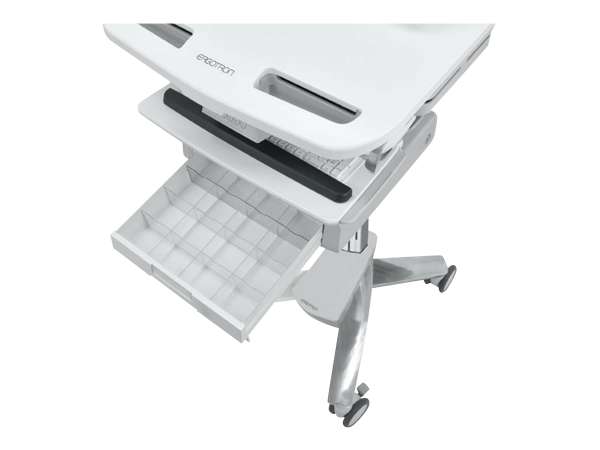 Ergotron Wagen - offene Architektur - für LCD-Display / PC-Ausrüstung - medizinisch - Kunststoff, Al