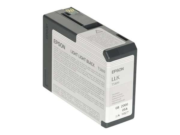 Epson T5809 - 80 ml - Light Light Black - original