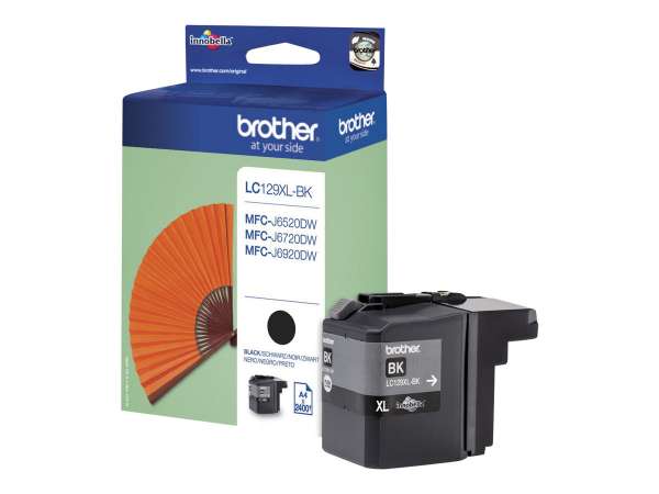 Brother LC129XLBK - Schwarz - original - Tintenpatrone