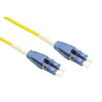 ROLINE 21.15.8780 - 0,5 m - LSOH - 2x LC - 2x LC - Male connector / Male connector - Gelb