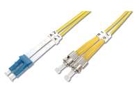 DIGITUS Patch-Kabel - ST Einzelmodus (M) zu LC Single-Modus (M)
