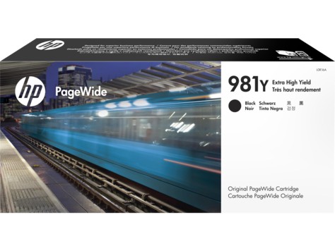 HP 981Y - Tinte Schwarz - Besonders hohe Ergiebigkeit