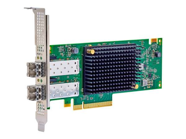 Lenovo ThinkSystem Emulex LPe36002 - Hostbus-Adapter - PCIe 4.0 x8 Low-Profile - 64Gb Fibre Channel