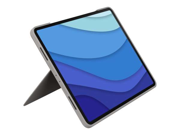 Logitech Combo Touch - Tastatur und Foliohülle - mit Trackpad - hintergrundbeleuchtet - Apple Smart