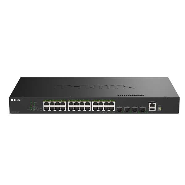 D-Link SmartPro DGS-1530-28P - Switch - Smart - 24 x 10/100/1000 (PoE+)