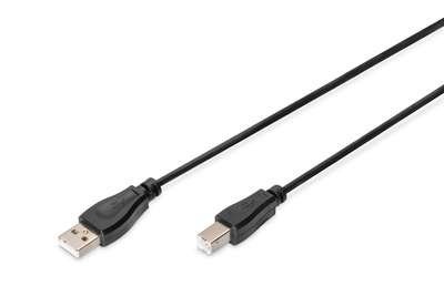 DIGITUS USB-A USB-B Anschlusskabel, 1,8m