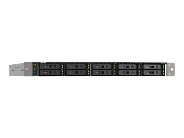 QNAP TS-h1090FU - NAS-Server - 10 Schächte - Rack - einbaufähig - SATA 6Gb/s / PCIe (NVMe)