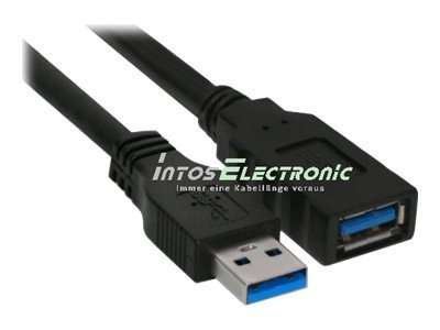 InLine USB 3.2 Gen.1 Kabel - A Stecker / Buchse - 2,5m