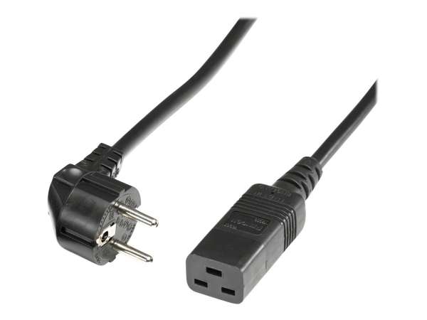 ROLINE Stromkabel - IEC 60320 C19 zu power CEE 7/7 (M)
