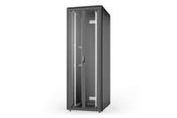 DIGITUS Unique Series - Schrank Netzwerkschrank - Schwarz, RAL 9005 - 47U - 48.3 cm (19")