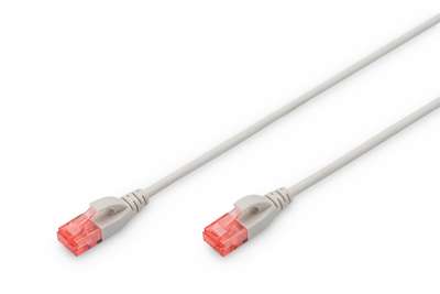 DIGITUS Slim - Patch-Kabel - RJ-45 (M) zu RJ-45 (M)