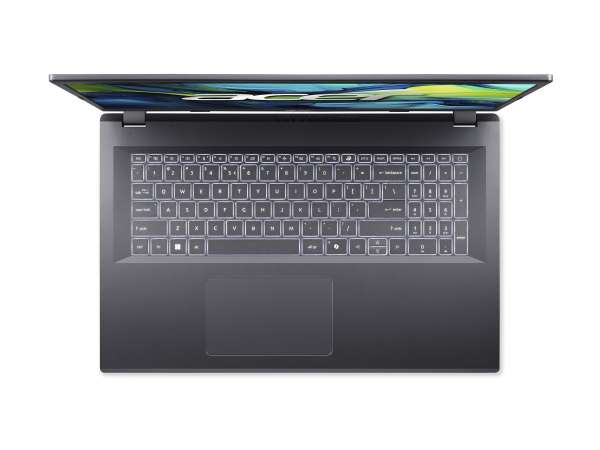 Acer Aspire 17 A17-51M - Intel Core 5 120U / 1.4 GHz - Win 11 Pro - Intel Graphics - 16 GB RAM - 512