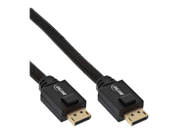 InLine DisplayPort Aktiv-Kabel - 4K2K - schwarz - vergoldete Kontakte - 25m