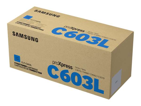 HP CLT-C603L - Hohe Ergiebigkeit - Cyan - original - Tonerpatrone (SU080A)