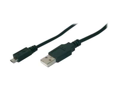 DIGITUS USB-A Micro-B Anschlusskabel, 1m