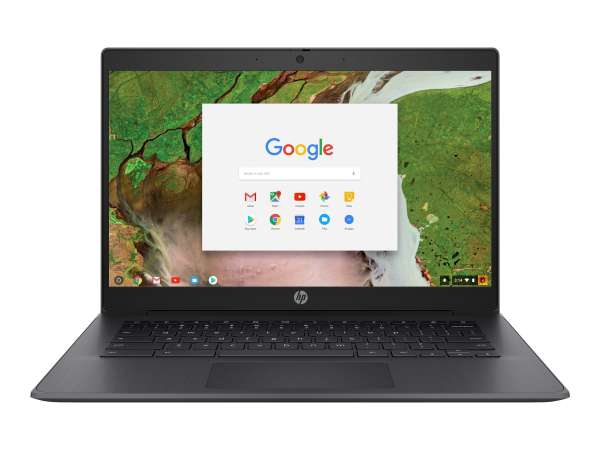 HP Chromebook 14 G6 - Intel Celeron N4120 / 1.1 GHz - Chrome OS - UHD Graphics 600 - 4 GB RAM - 32 G