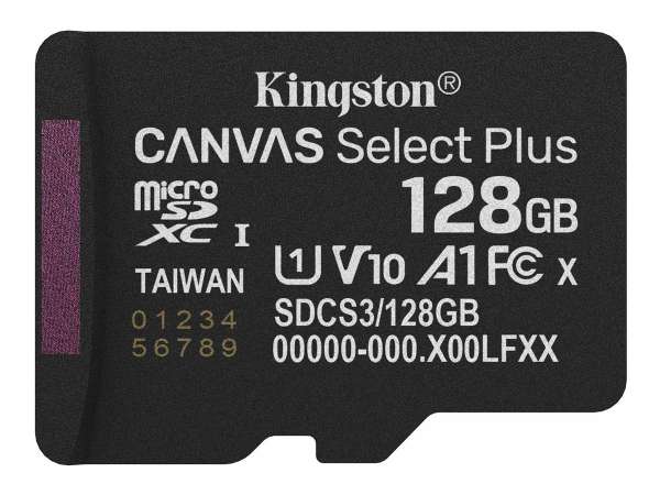 Kingston Canvas Select Plus - Flash-Speicherkarte