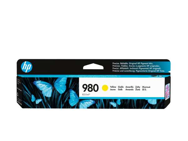HP 980 - 86.5 ml - Gelb - original - Tintenpatrone