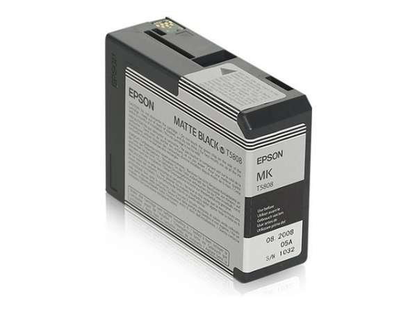 Epson T5808 - 80 ml - mattschwarz - original
