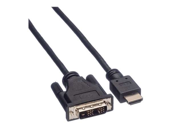 ROLINE Adapterkabel - DVI-D männlich zu HDMI