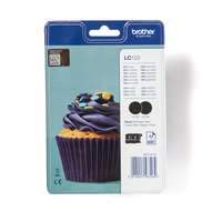 Brother LC123BK - 2er-Pack - Hohe Ergiebigkeit