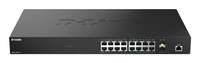 D-Link DMS 1250-18 - Switch - L2+ - Smart - 18 x 10/100/1000/2.5G + 2 x 10 Gigabit SFP+
